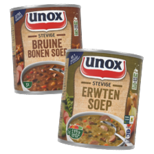Unox erwten- of bruine bonensoep